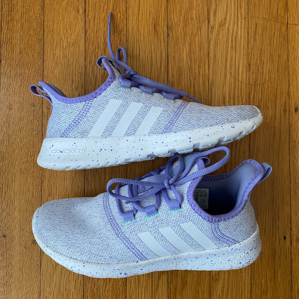 Adidas Girls Cloud Foam Sneakers